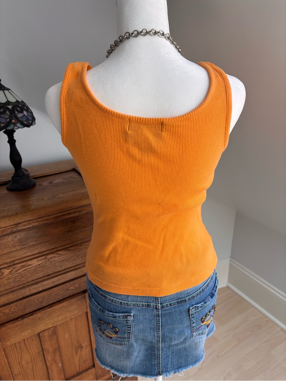 Hechter Jeans Ribbed Tank 🧡 - Picture 2 of 5